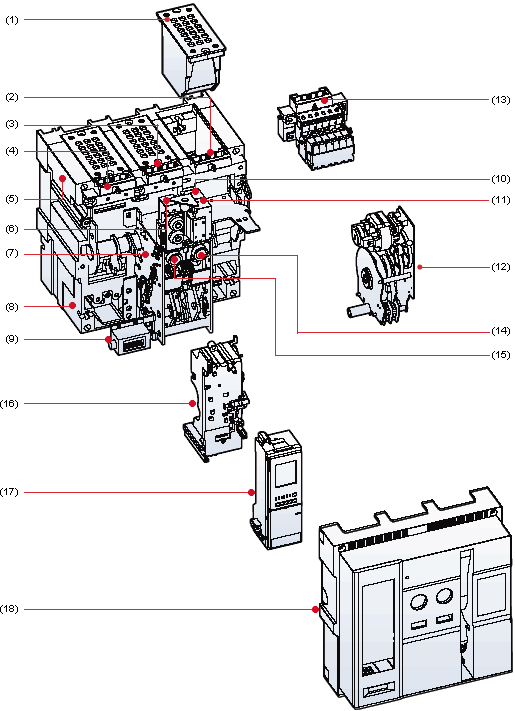 Air Circuit Breakers : Internal configuration